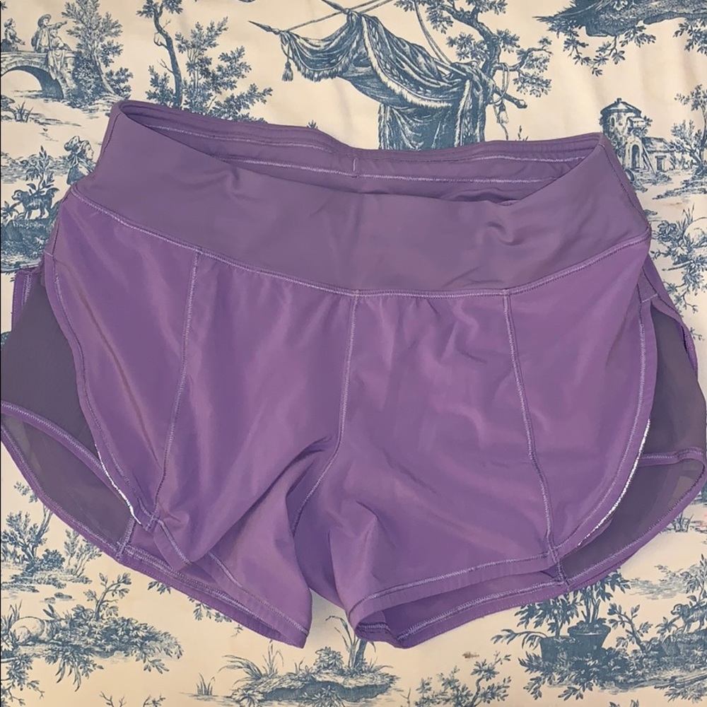 Lululemon Lilac Shorts
